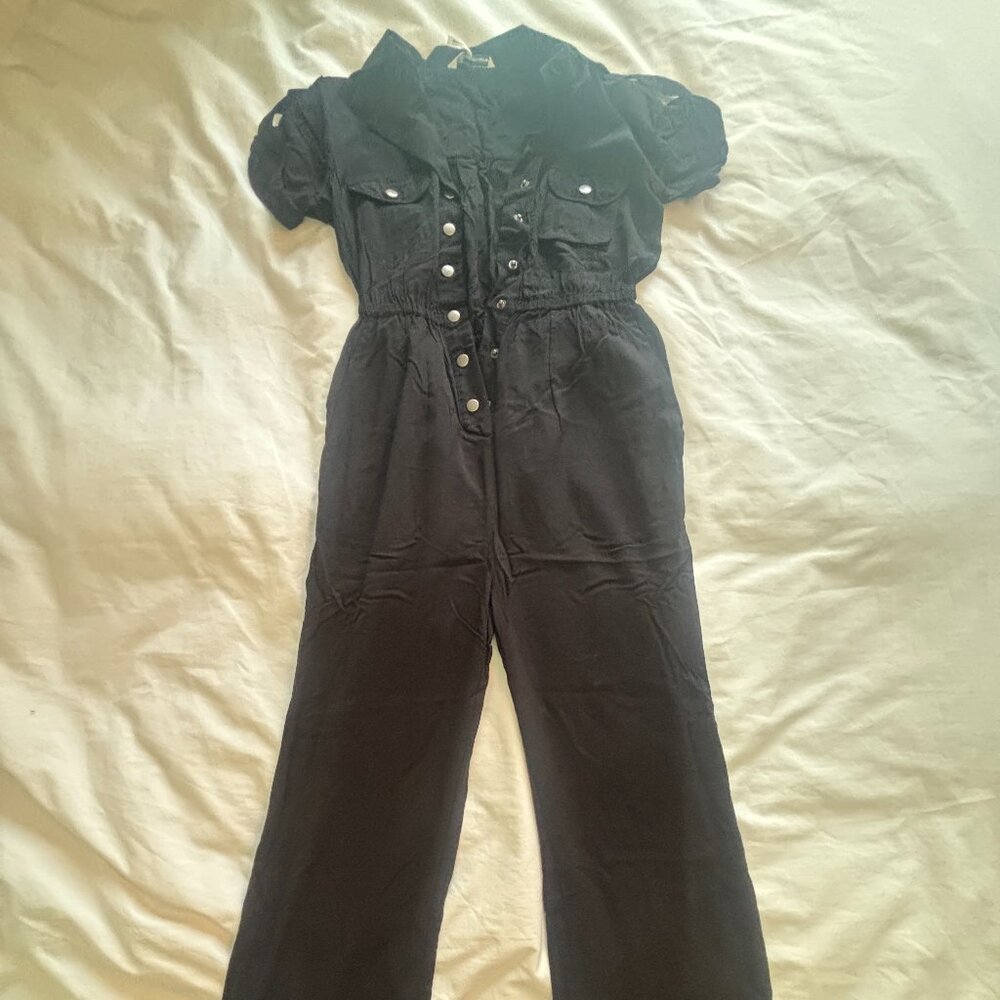 French Connection Jumpsuit Black 2